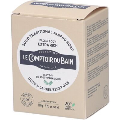 Le Comptoir du Bain Alepposeife Olive Laurel - Seife Le Comptoir du Bain Alepposeife Olive Laurel - Seife
