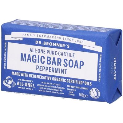 Dr. Bronner's Seife Pfefferminze (140g) Dr. Bronner's Seife Pfefferminze (140g)