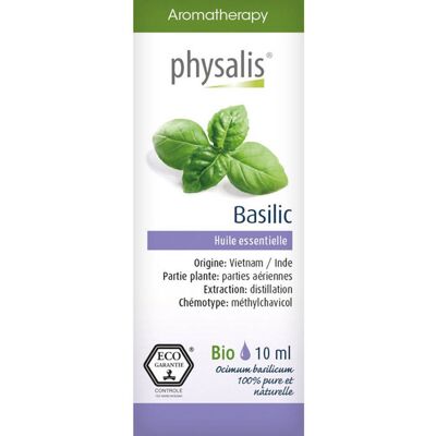 Physalis Basilikum Ätherisches Öl Bio 10 ml Physalis Basilikum Ätherisches Öl Bio 10 ml