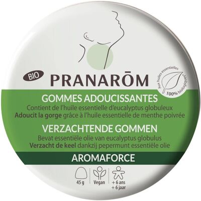 Pranarôm Aromaforce Bio Weichmachende Gummis Minze/Eukalyptus 45 ct Pranarôm Aromaforce Bio Weichmachende Gummis Minze/Eukalyptus 45 ct