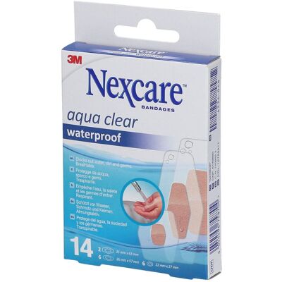 3M Nexcare™ aqua clear waterproof 14 ct 3M Nexcare™ aqua clear waterproof 14 ct