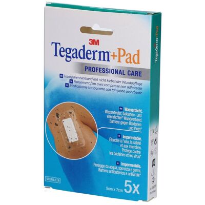 3M Tegaderm + Pad Wasserdicht Medizinischer Pflaster 3M Tegaderm + Pad Wasserdicht Medizinischer Pflaster