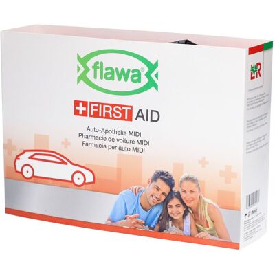 flawa Auto-Apotheke Midi Bag rot 1 ct flawa Auto-Apotheke Midi Bag rot 1 ct