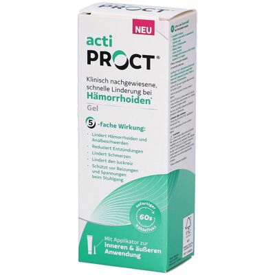 actiproctgelkarohealthcaregmbh ActiProct Hämorrhoiden-Gel – mit Applikator 30 g actiproctgelkarohealthcaregmbh ActiProct Hämorrhoiden-Gel – mit Applikator 30 g