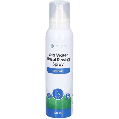 Livsane Isotonisches Meerwasserspray für die Nase 120 ml Livsane Isotonisches Meerwasserspray für die Nase 120 ml