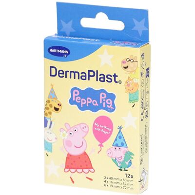 IVF HARTMANN AG DermaPlast Peppa Pig wasserfeste Pflaster für Kinder 12 ct IVF HARTMANN AG DermaPlast Peppa Pig wasserfeste Pflaster für Kinder 12 ct