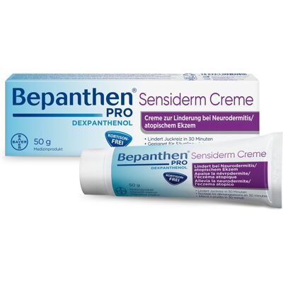 cm_main_brand_446 Bepanthen® PRO Sensiderm Creme - Jetzt 10% sparen* mit dem Code 'Derma10' 50 g cm_main_brand_446 Bepanthen® PRO Sensiderm Creme - Jetzt 10% sparen* mit dem Code 'Derma10' 50 g