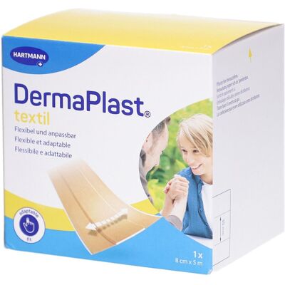 Dermaplast® Textilverband 8 cm x 5 m – Beige 1 ct Dermaplast® Textilverband 8 cm x 5 m – Beige 1 ct