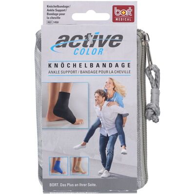Bort GmbH - ActiveColor Knöchelbandage - XL - Schwarz - Bandage Bort GmbH - ActiveColor Knöchelbandage - XL - Schwarz - Bandage