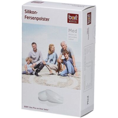 Bort Bort Silikon Fersenpolster M - Schuh-Einlagen - Polsterndes Silikonmaterial Bort Bort Silikon Fersenpolster M - Schuh-Einlagen - Polsterndes Silikonmaterial