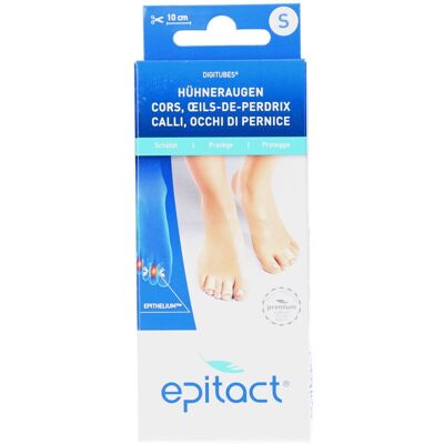 Epitact® Digitubes S – Schutzröhrchen bei Hühneraugen & Druckstellen 1 ct Epitact® Digitubes S – Schutzröhrchen bei Hühneraugen & Druckstellen 1 ct