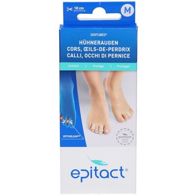 Epitact Digitubes M 10 cm Schutz vor Hühneraugen und Schwielen 1 ct Epitact Digitubes M 10 cm Schutz vor Hühneraugen und Schwielen 1 ct