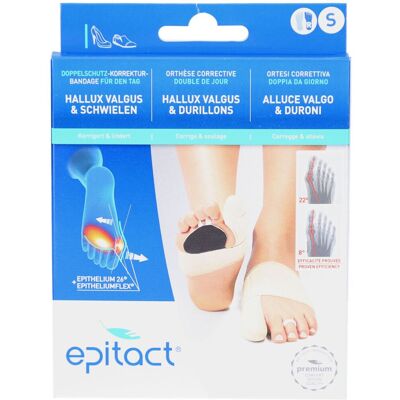 Epitact® Doppelschutz-Bandage S rechts 1 ct Epitact® Doppelschutz-Bandage S rechts 1 ct