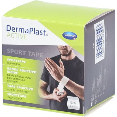 Dermaplast® Active Sport Tape weiß 5 cm x 7 m 1 ct Dermaplast® Active Sport Tape weiß 5 cm x 7 m 1 ct
