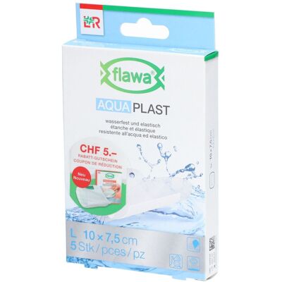 Flawa Aqua Plast 5 Stück 7.5x10cm 5 ct Flawa Aqua Plast 5 Stück 7.5x10cm 5 ct