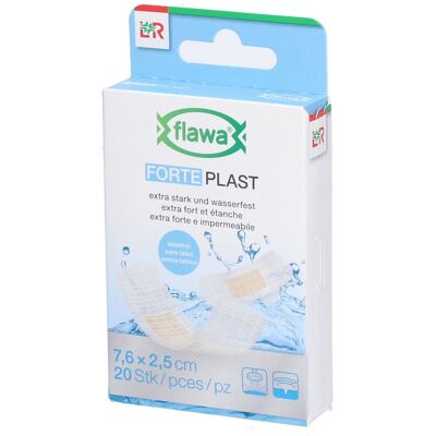 Flawa Forte Plast 20 Stück 2.5x7.6cm 20 ct Flawa Forte Plast 20 Stück 2.5x7.6cm 20 ct