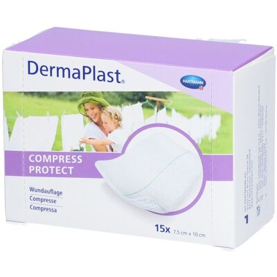 Hartmann Dermaplast® Kompresse Protect 7,5 x 10 cm 15 ct Hartmann Dermaplast® Kompresse Protect 7,5 x 10 cm 15 ct