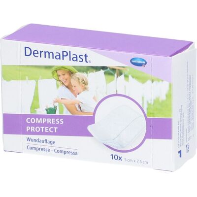 DermaPlast® Compress Protect Wundauflage 10 ct DermaPlast® Compress Protect Wundauflage 10 ct