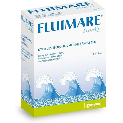 ZAMBON Fluimare Nasenspray Family 3 Fl 15 ml 45 ml ZAMBON Fluimare Nasenspray Family 3 Fl 15 ml 45 ml