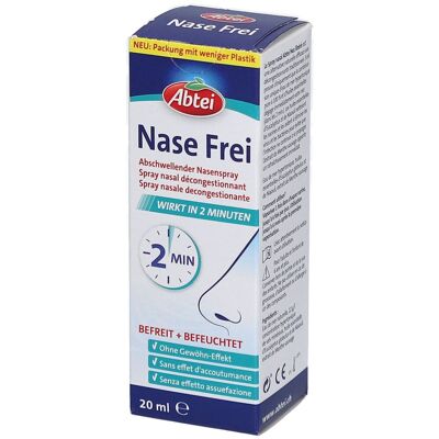 Perrigo Schweiz AG Abtei Nase Frei Spray Nasal 20 ml Perrigo Schweiz AG Abtei Nase Frei Spray Nasal 20 ml
