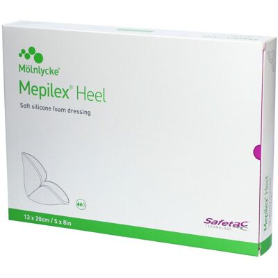 Mepilex Heel - Absorbierender Schaumverband für die Ferse - Steriles Medizinprodukt Mepilex Heel - Absorbierender Schaumverband für die Ferse - Steriles Medizinprodukt
