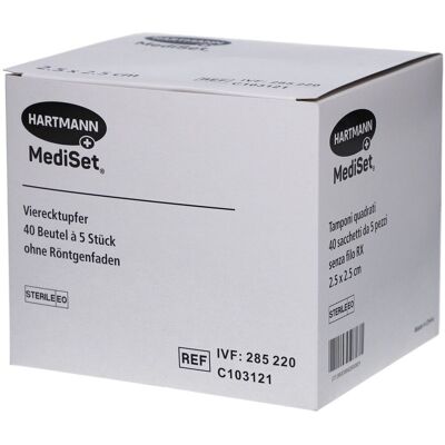 Hartmann MediSet® Vierecktupfer 5 ct Hartmann MediSet® Vierecktupfer 5 ct