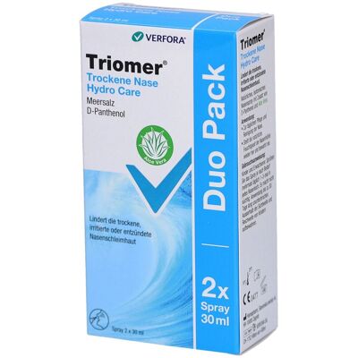 pdmtobemaintained Triomer Nasenspray für trockene Nasenschleimhäute – Hydro Care 30 ml pdmtobemaintained Triomer Nasenspray für trockene Nasenschleimhäute – Hydro Care 30 ml