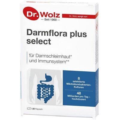 Dr. Wolz Zell GmbH Hochresistentes Multispezies-Probiotikum - 20 Kapseln Dr. Wolz Zell GmbH Hochresistentes Multispezies-Probiotikum - 20 Kapseln