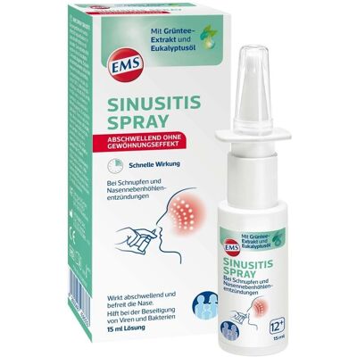 Emser® Sinusitis Spray mit Eukalyptusöl 15 ml Emser® Sinusitis Spray mit Eukalyptusöl 15 ml