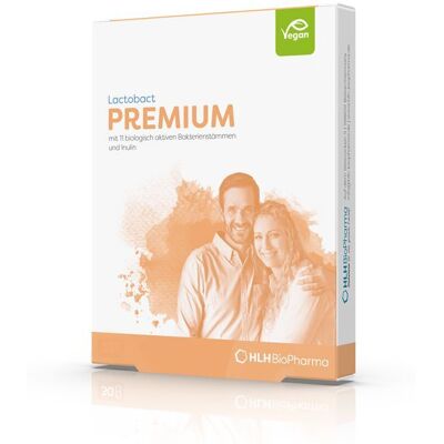 Lactobact Premium - Biologisch aktive Bakterien für die Darmflora 10 ct Lactobact Premium - Biologisch aktive Bakterien für die Darmflora 10 ct