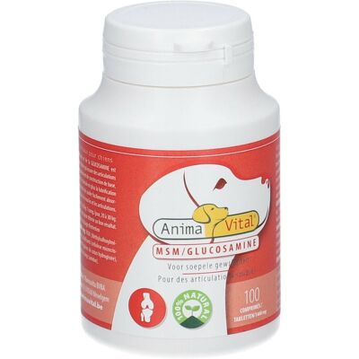 Animavital Anima Vital® MSM Glucosamin 100 ct Animavital Anima Vital® MSM Glucosamin 100 ct