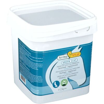 Animavital Anima Vital® Green Clay für Pferde 1.5 kg Animavital Anima Vital® Green Clay für Pferde 1.5 kg