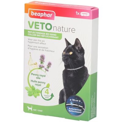 Beaphar Vetonature Bio-Halsband mit Reflektoren für Katzen 1 ct Beaphar Vetonature Bio-Halsband mit Reflektoren für Katzen 1 ct