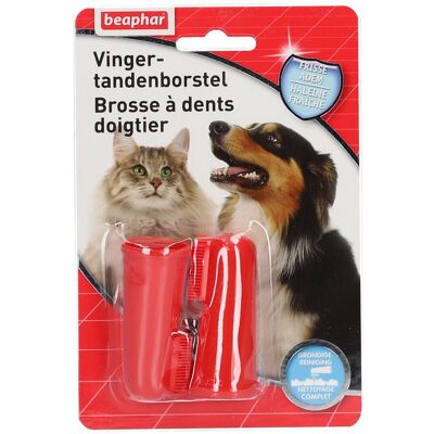 Beaphar Fingerzahnbürste 2 ct Beaphar Fingerzahnbürste 2 ct