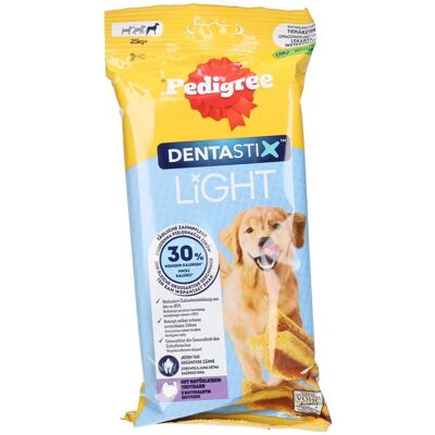 Pedigree Dentastix Light Large – Zahnpflegebiskuit für Hunde 87 g Pedigree Dentastix Light Large – Zahnpflegebiskuit für Hunde 87 g