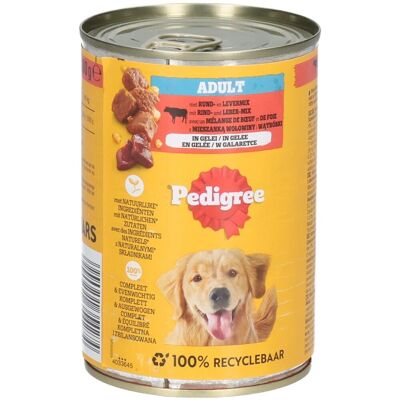 Pedigree Dose 'Adult Rind“ – Nassfutter für Hunde 0.4 kg Pedigree Dose 'Adult Rind“ – Nassfutter für Hunde 0.4 kg