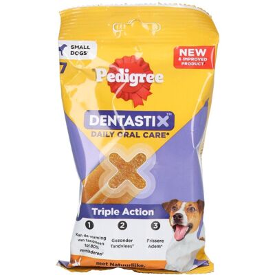 Pedigree Dentastix Mini, 7 Stück – Zahnpflegesnacks für Hunde 110 g Pedigree Dentastix Mini, 7 Stück – Zahnpflegesnacks für Hunde 110 g