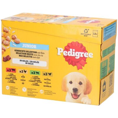 Pedigree Junior Sélection Mix Frischebeutel Multipack 1.2 kg Pedigree Junior Sélection Mix Frischebeutel Multipack 1.2 kg