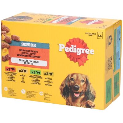 Pedigree Senior Sélection Mix Frischebeutel Multipack 1.2 kg Pedigree Senior Sélection Mix Frischebeutel Multipack 1.2 kg