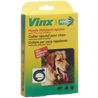 Vinx Neem Kräuter Halsband Hund grün 1 ct Vinx Neem Kräuter Halsband Hund grün 1 ct