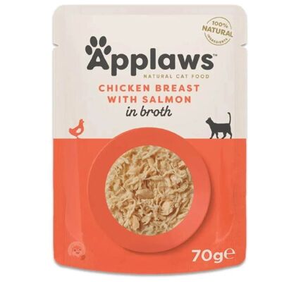 Applaws Hühnerfilet & Thunfisch Katze Adult - Natural Supplement in Brühe 70 g Applaws Hühnerfilet & Thunfisch Katze Adult - Natural Supplement in Brühe 70 g