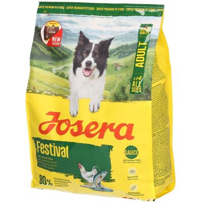 Josera Festival Hundefutter mit Lachs & Huhn für ausgewachsene Hunde 0.9 kg Josera Festival Hundefutter mit Lachs & Huhn für ausgewachsene Hunde 0.9 kg