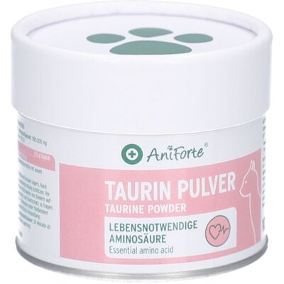 AniForte Taurin Pulver für Katzen - Unterstützung für Herz & Augen AniForte Taurin Pulver für Katzen - Unterstützung für Herz & Augen