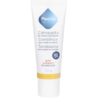 pdmtobemaintained Plaqtiv+ Zahnpasta für Katzen und Hunde 70 g pdmtobemaintained Plaqtiv+ Zahnpasta für Katzen und Hunde 70 g