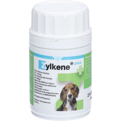 cm_main_brand_3952 | Zylkene Zylkene plus für mittelgroße Hunde (10 kg - 30 kg) 30 ct cm_main_brand_3952 | Zylkene Zylkene plus für mittelgroße Hunde (10 kg - 30 kg) 30 ct