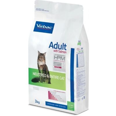 Virbac Adult Neutered & Entire Cat Lachs 3 kg Virbac Adult Neutered & Entire Cat Lachs 3 kg