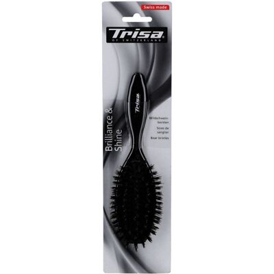Trisa Glanz & Glow Bürste mit Wildschweinborsten (Farbe nicht frei wählbar) 1 ct Trisa Glanz & Glow Bürste mit Wildschweinborsten (Farbe nicht frei wählbar) 1 ct