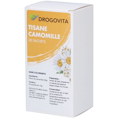 Drogovita Kamillen Tee Beutel 20 ct Drogovita Kamillen Tee Beutel 20 ct