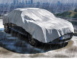 CarProtection Hagelschutzplane XL, Superautocover, 3-lagig, wasserdichter Spezialvlies, Silberblau