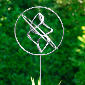 Home2Garden Windspiel Wind Dancer, Gyroskop, Edelstahl
